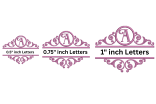 Split Royal Monogram Font Design - G · Creative Fabrica