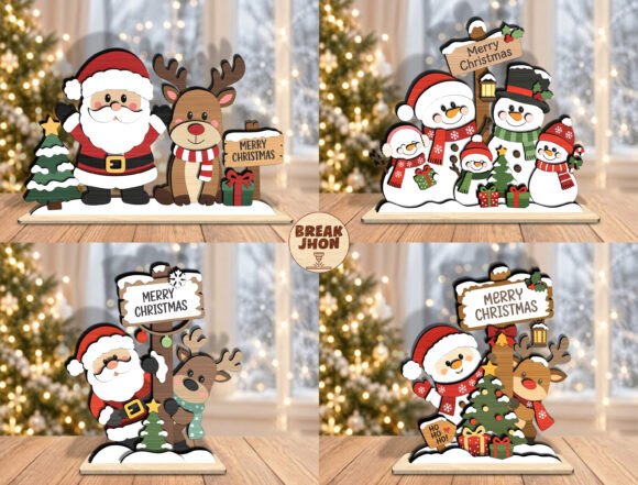 Layered Christmas Laser Cut File Svg laser cut file
