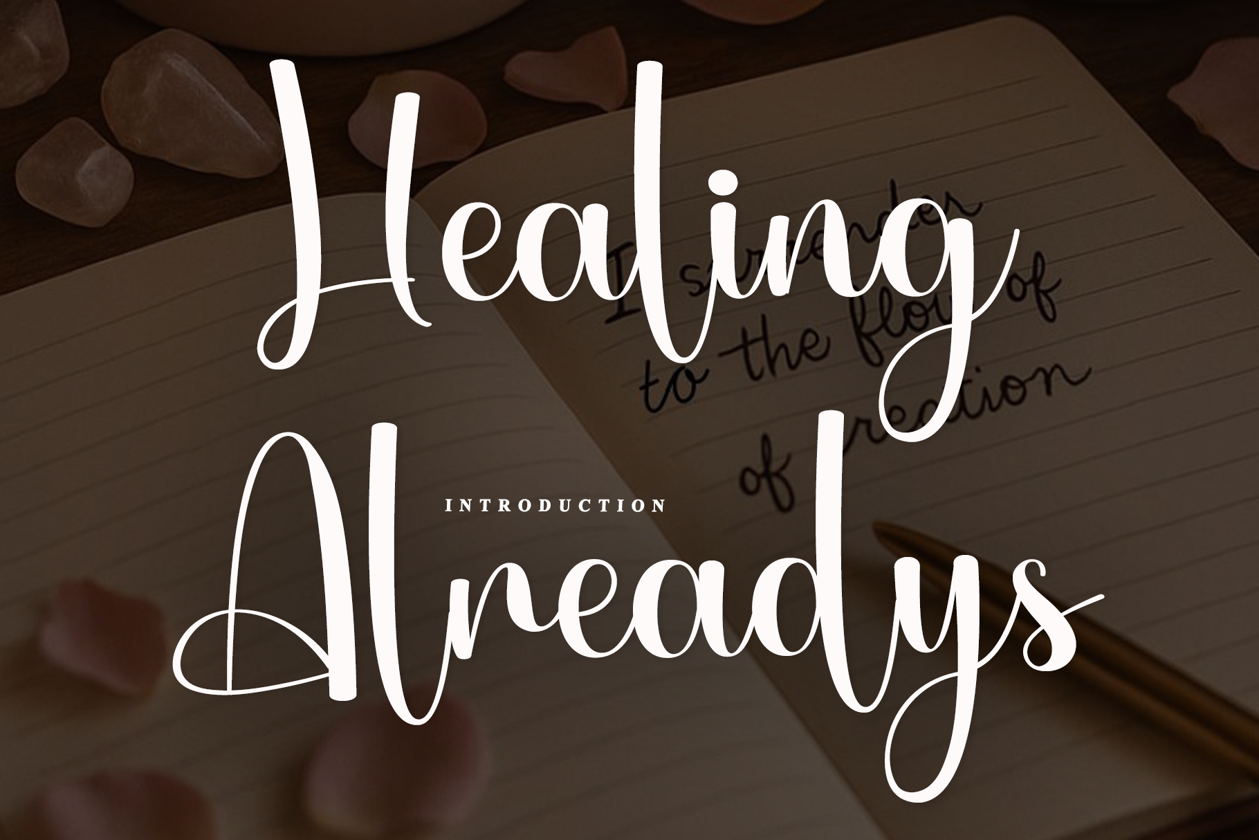 Healing Alreadys Font by pinkmeca · Creative Fabrica